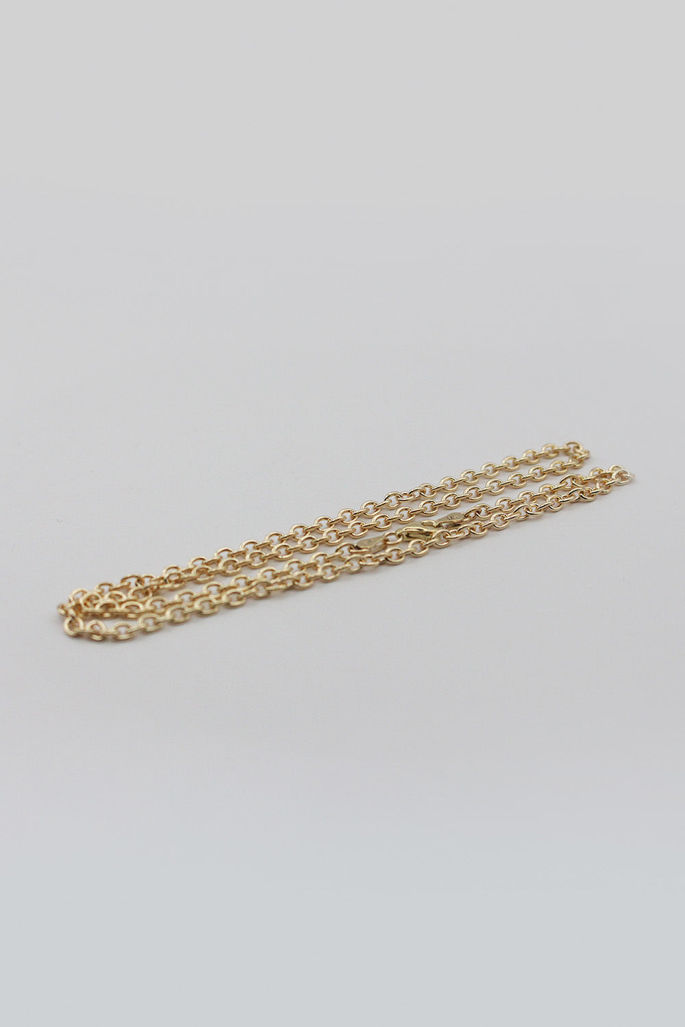 9ct YG Cable Link Necklace